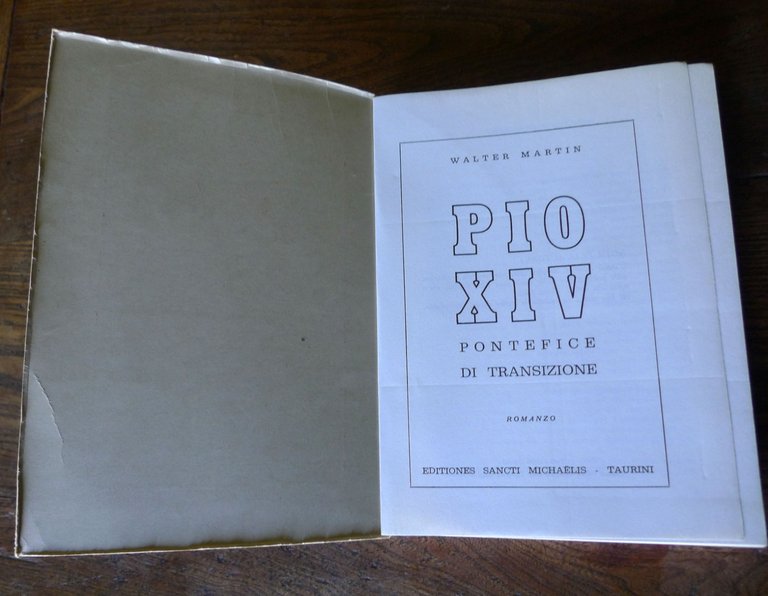 Walter Martin,PIO XIV.PONTEFICE DI TRANSIZIONE.Romanzo,1978 I^ed[teologia | Immagine Gallery 2