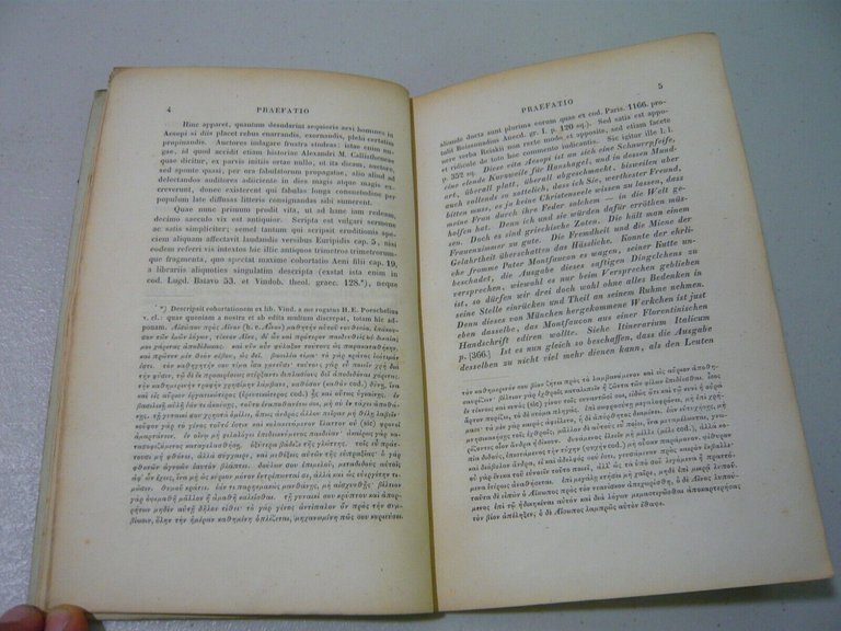 Westermann, VITA AESOPI, Williams et Norgate, London 1845, [Esopo, latino/greco]