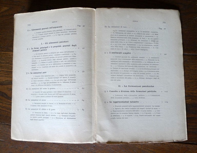 Wilhelm Wundt,ELEMENTI DI PSICOLOGIA,1910 Società Editrice Pontremolese