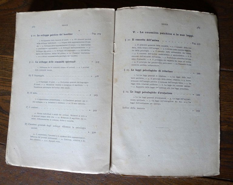 Wilhelm Wundt,ELEMENTI DI PSICOLOGIA,1910 Società Editrice Pontremolese