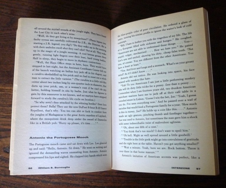 William S.Burroughs,INTERZONE,1990 Picador/Pan Books