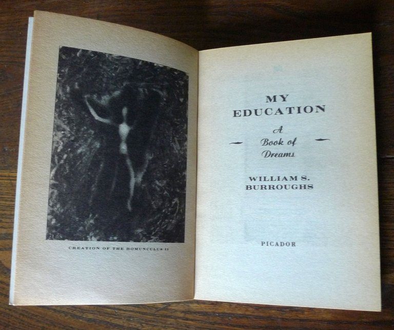 William S.Burroughs,MY EDUCATION.A BOOK OF DREAMS,1996 Picador