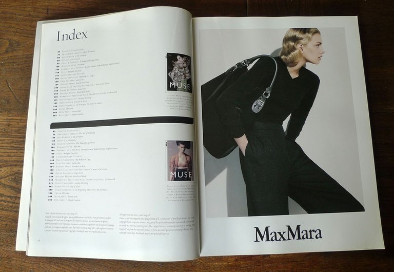 Worldstyle MUSE.The Fashionart Magazine n.9 2007[MODA,Vezzoli,Jeff Burton