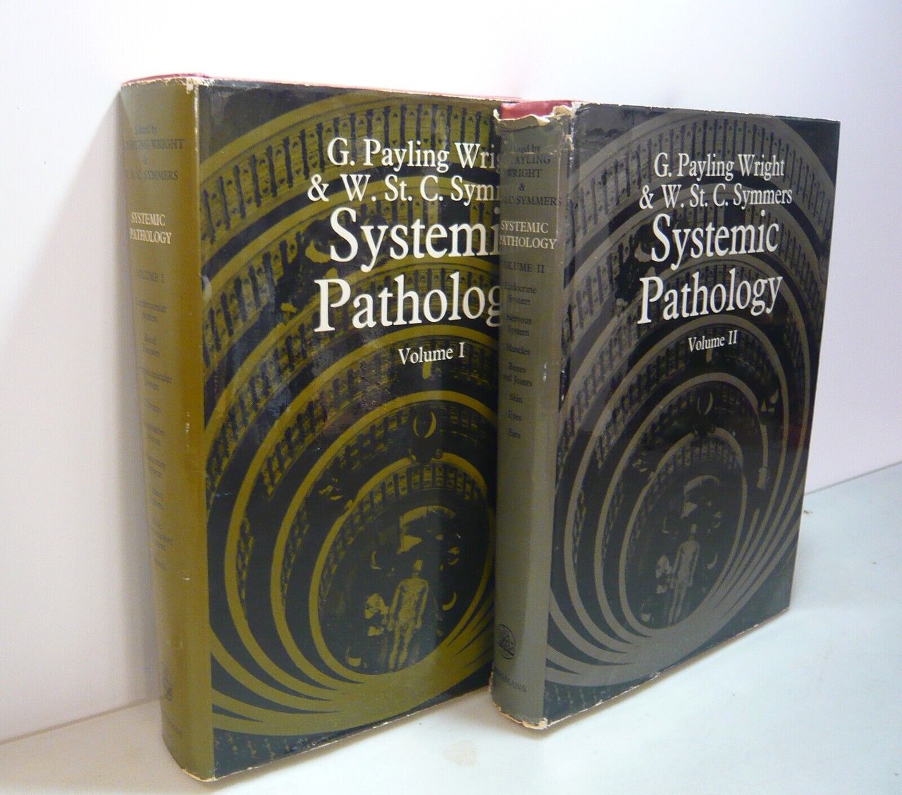 Wright,Symmers,SYSTEMIC PATHOLOGY (volume I-II) Longmans,London, 1966