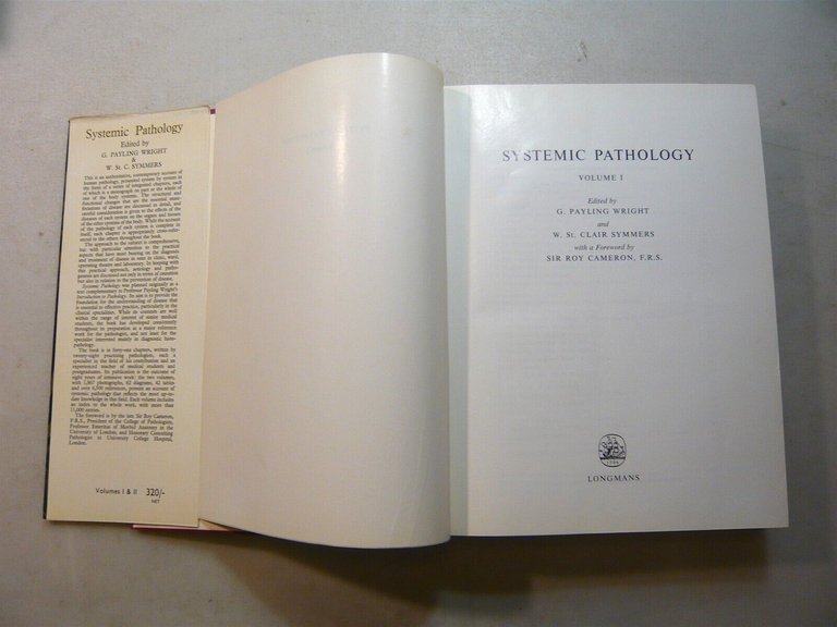 Wright,Symmers,SYSTEMIC PATHOLOGY (volume I-II) Longmans,London, 1966