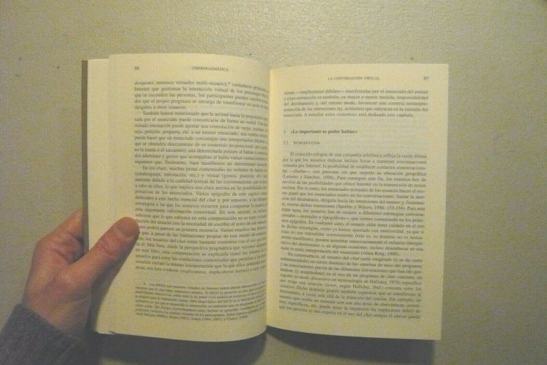 Yus,CIBERPRAGMATICA.El uso del lenguaje en Internet, Barcellona 2001
