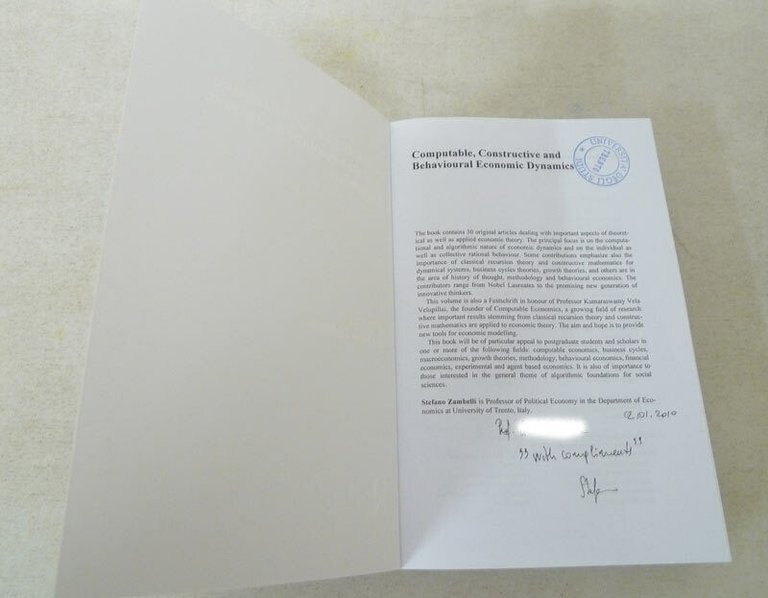 Zambelli,COMPUTABLE,CONSTRUCTIVE AND BEHAVIOURAL ECONOMIC DYNAMICS,2010[economia