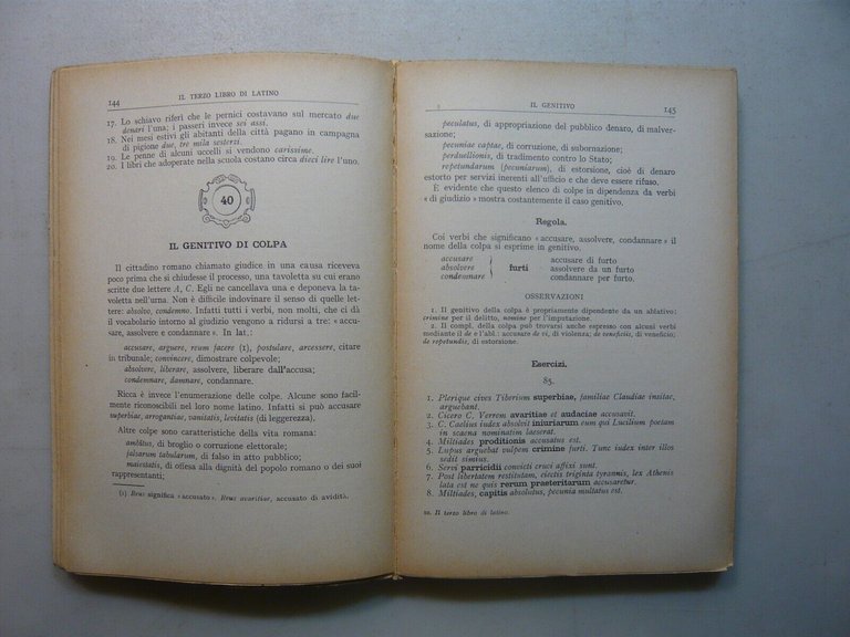 Zanoni,IL TERZO LIBRO DI LATINO Letture, conversazioni, regole ed esercizi,1937