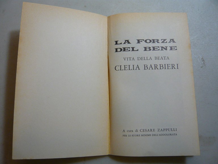 Zappulli,LA FORZA DEL BENE,Bologna[biografia