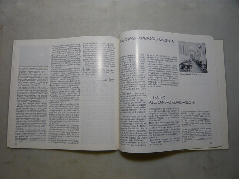 Zironi,LA BASILICA DI SAN PAOLO MAGGIORE,Bologna,1986