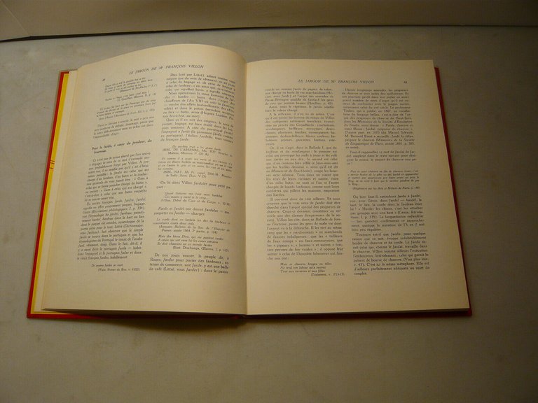 Ziwes,LE JARGON DE ME FRANCOIS VILLON,Parigi,1960