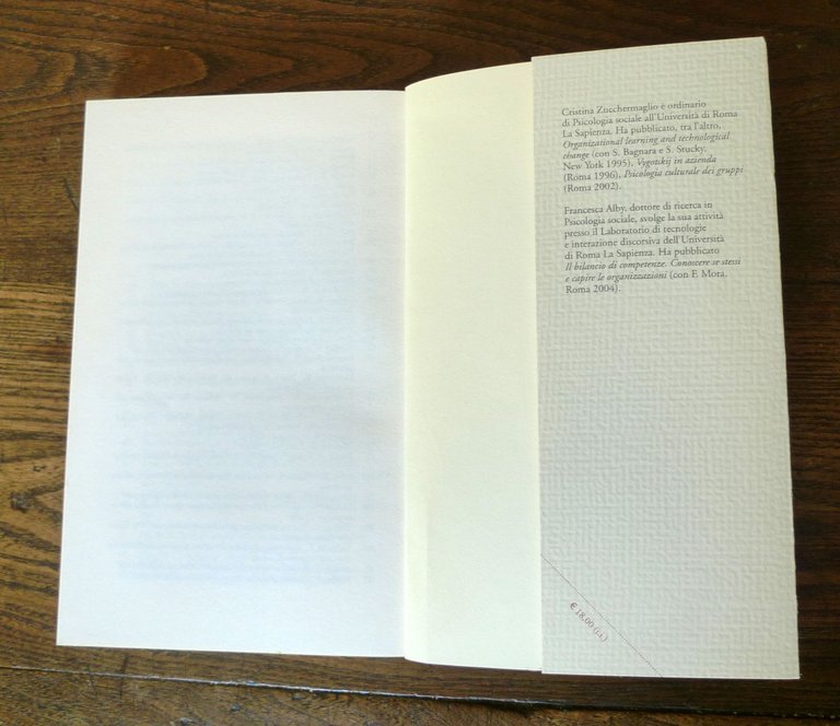 Zucchermaglio/Alby,GRUPPI E TECNOLOGIE AL LAVORO,2005 Laterza[organizzazione
