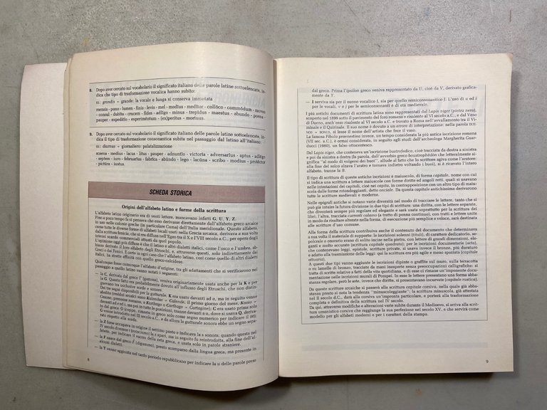 Zuccoli Clerici LATINO ESERCIZI Per il biennio..., De Agostini 1992