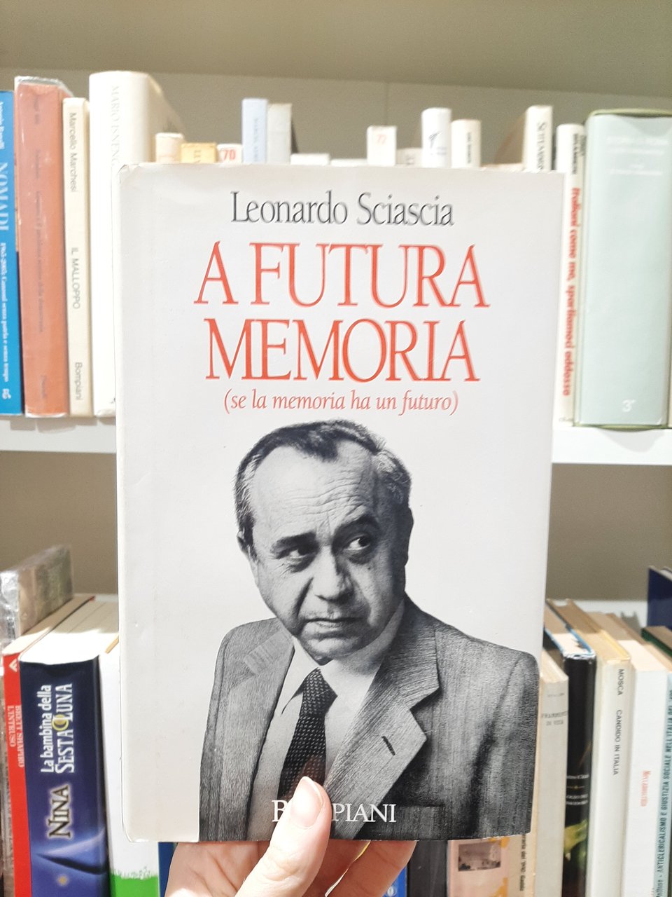 A futura memoria (se la memoria ha un futuro)