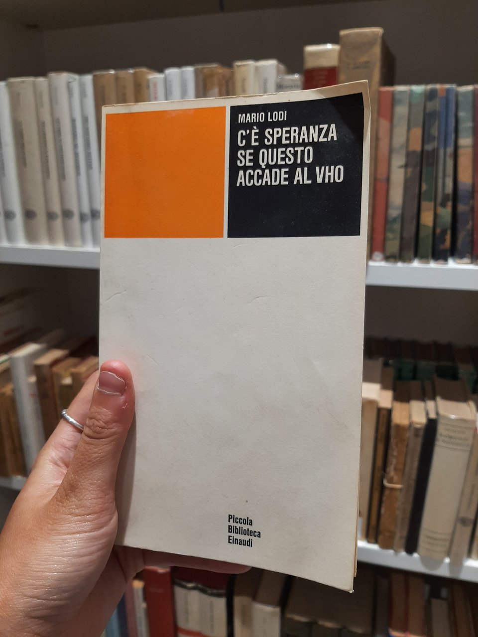 C'è speranza se questo accade al VHO