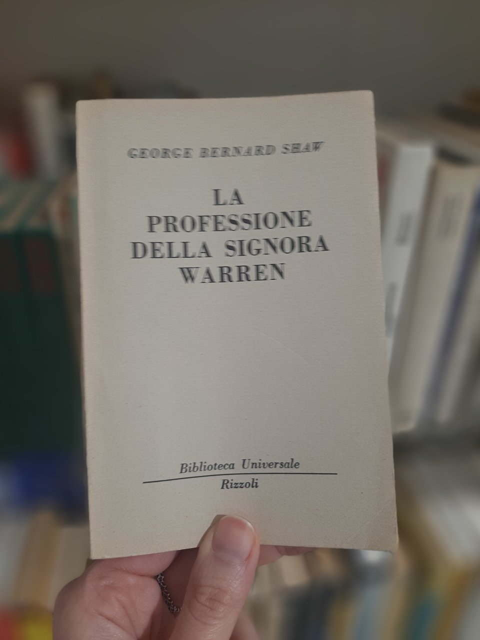 La professione della signora Warren