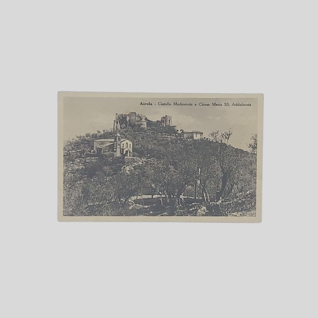 Airola. Castello Medioevale e Chiesa Maria SS. Addolorata.