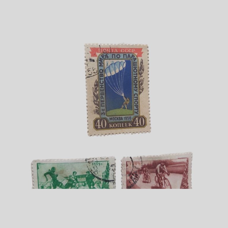 Album contenente 47 francobolli usati di argomento sportivo. | Immagine Gallery 7