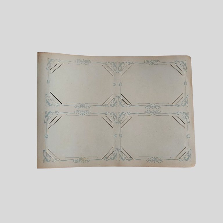 Album d’epoca per cartoline da collezione, primi ‘900.