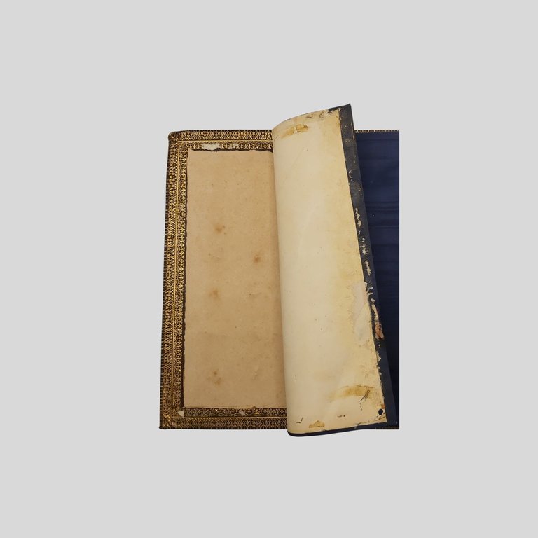 Antica legatura bullonata. 1858. | Immagine Gallery 6