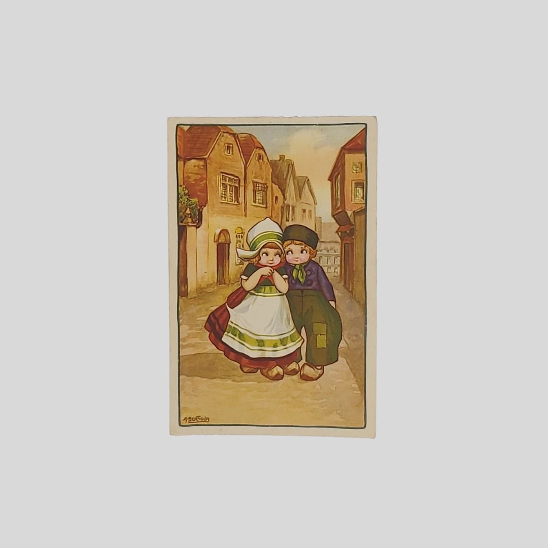 Bambini Olandesi a passeggio.
