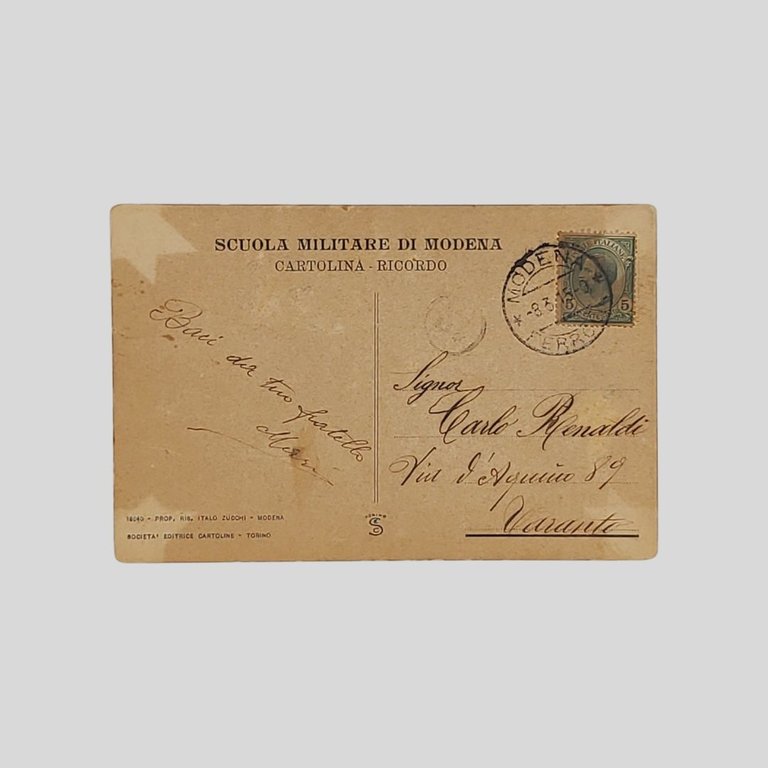 Bersagliere Art Déco.