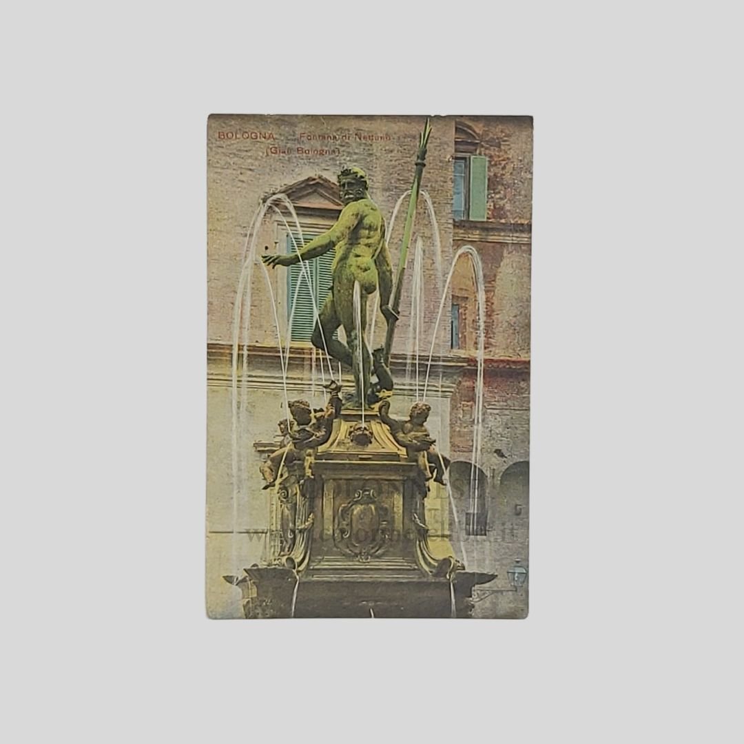 Bologna. Fontana di Nettuno (Giambologna).