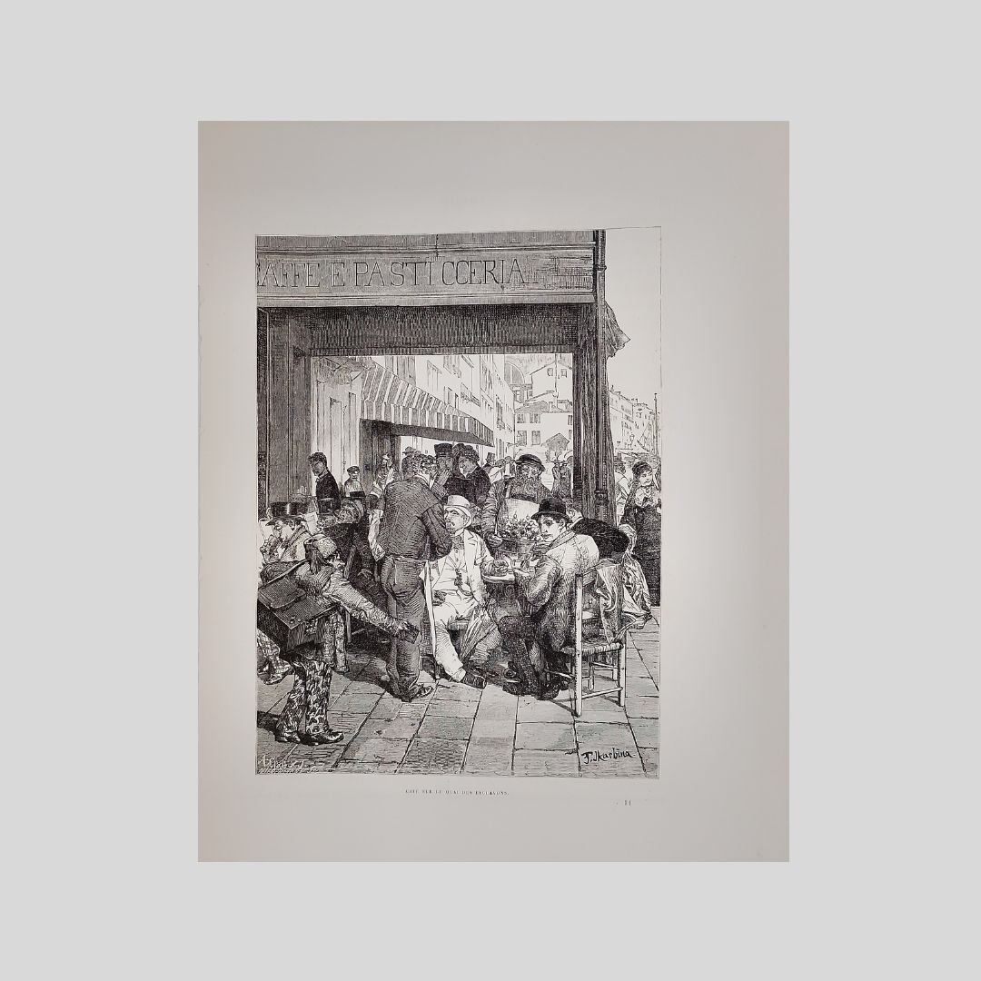 Café sur le quai des esclavons. | Immagine principale