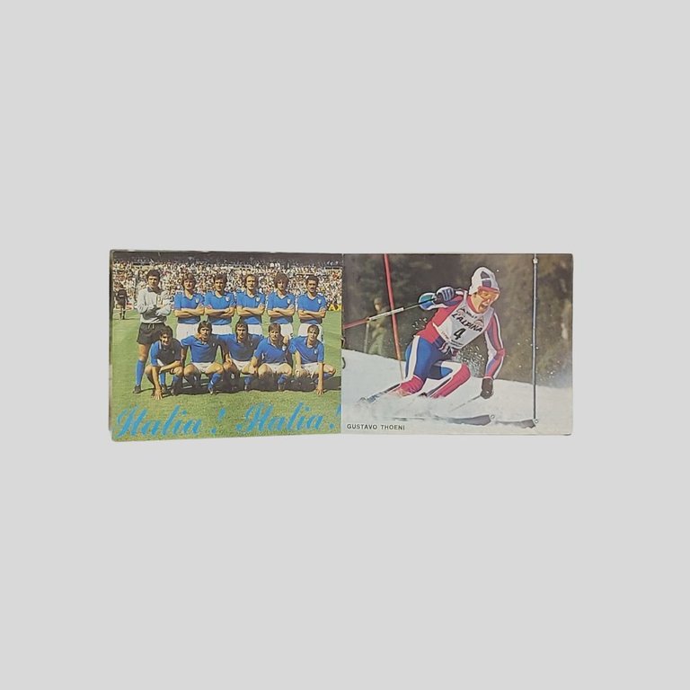 Calendarietto da Barbiere. Campioni del Mondo.