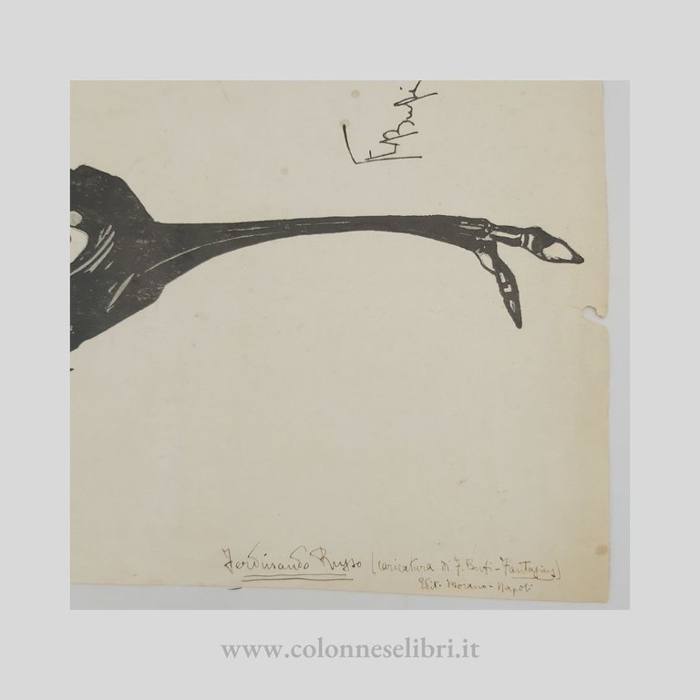 Caricatura Ferdinando Russo.
