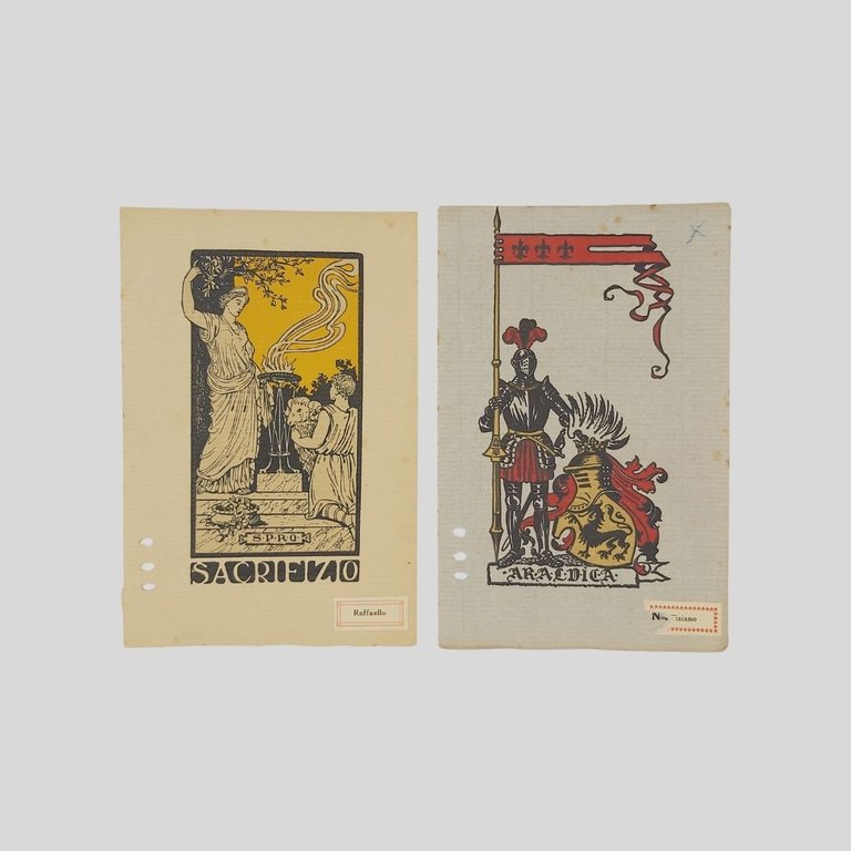 Cartiere Pietro Miliani Fabriano. Campionario delle copertine artistiche Roma