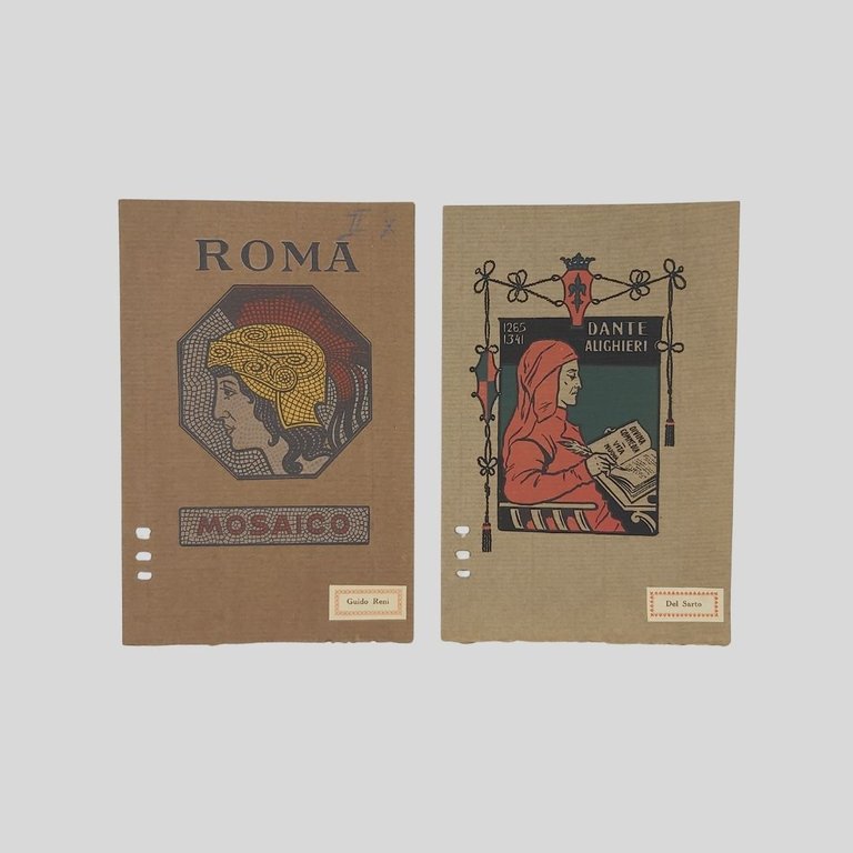 Cartiere Pietro Miliani Fabriano. Campionario delle copertine artistiche Roma