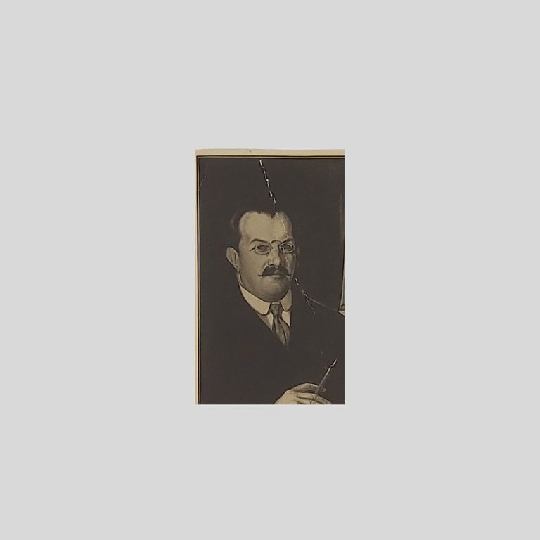 Cartolina autografa firmata con dedica a Pietro Scoppetta. Datata ’20.IX.1917'.