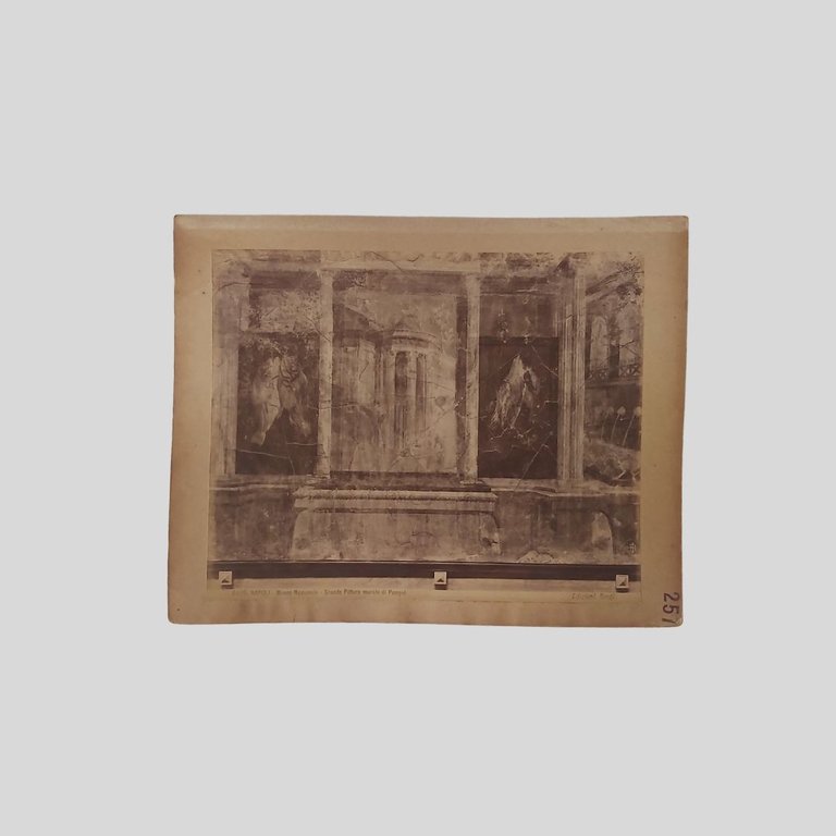 Castellammare di Stabia. Affresco d’un soffitto. Napoli Museo Nazionale. | Immagine Gallery 2