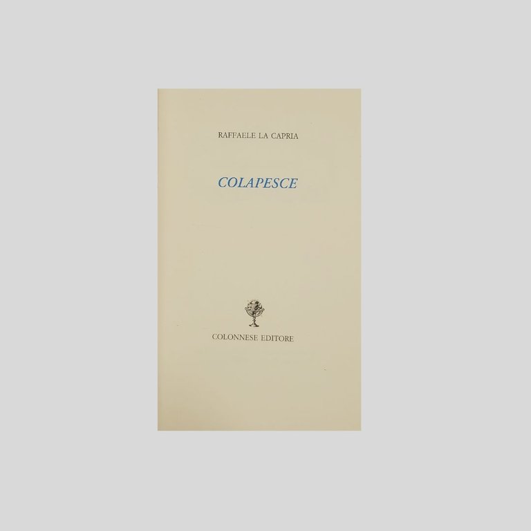 Colapesce. | Immagine Gallery 2