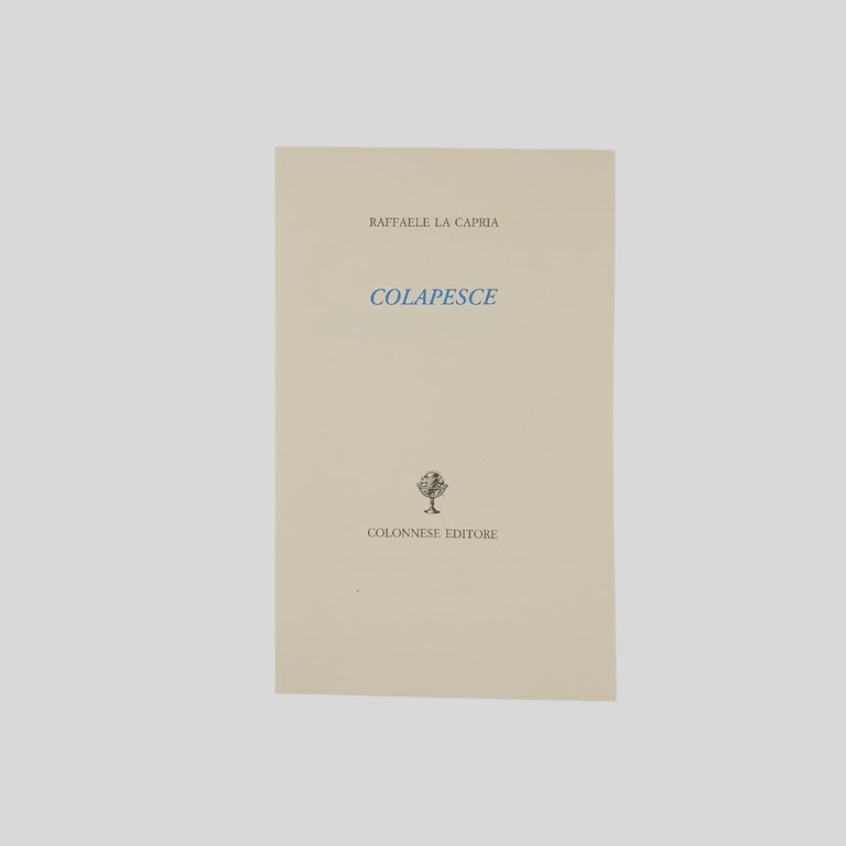Colapesce. | Immagine Gallery 2