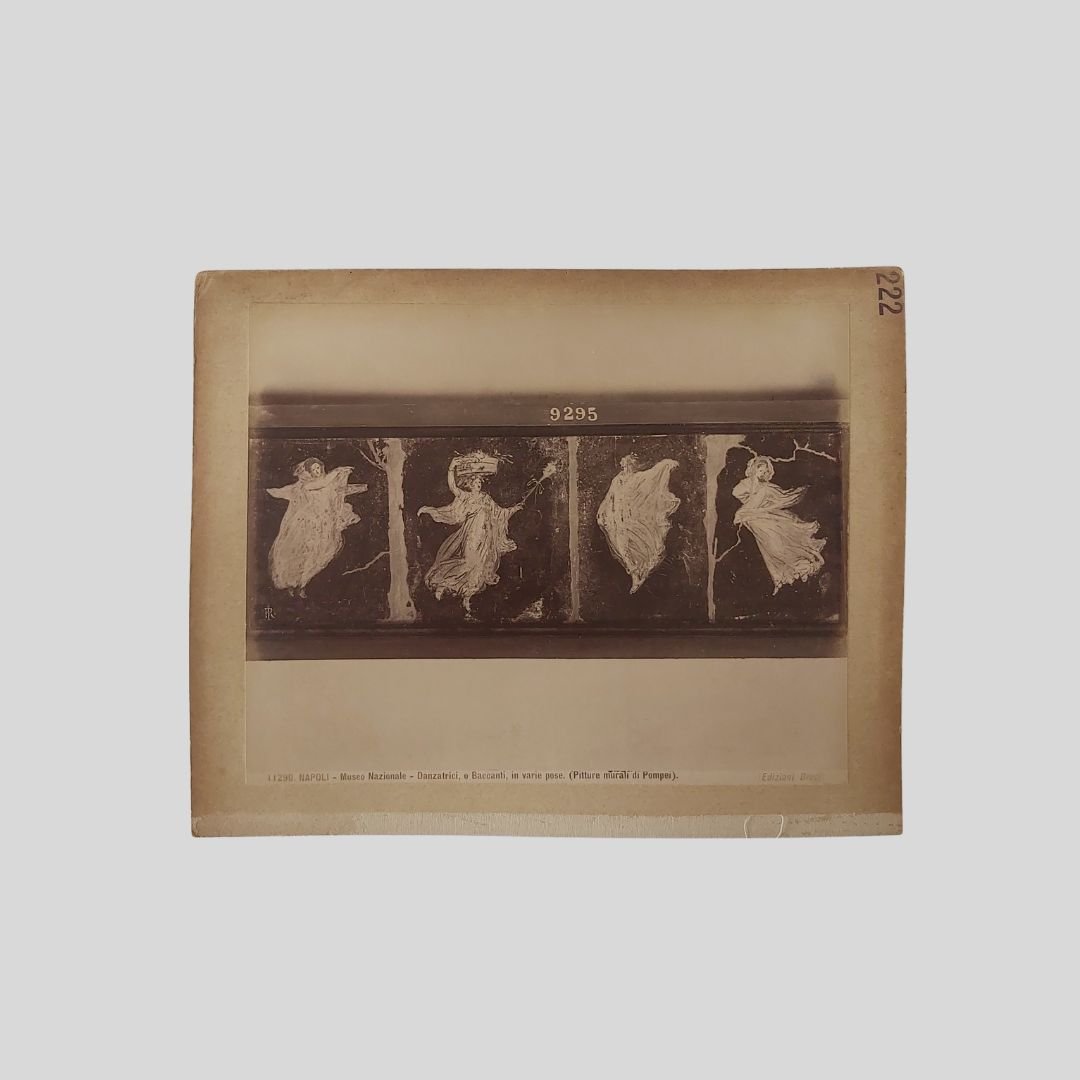 Danzatrici. Napoli Museo Nazionale. Edizioni Brogi. | Immagine principale