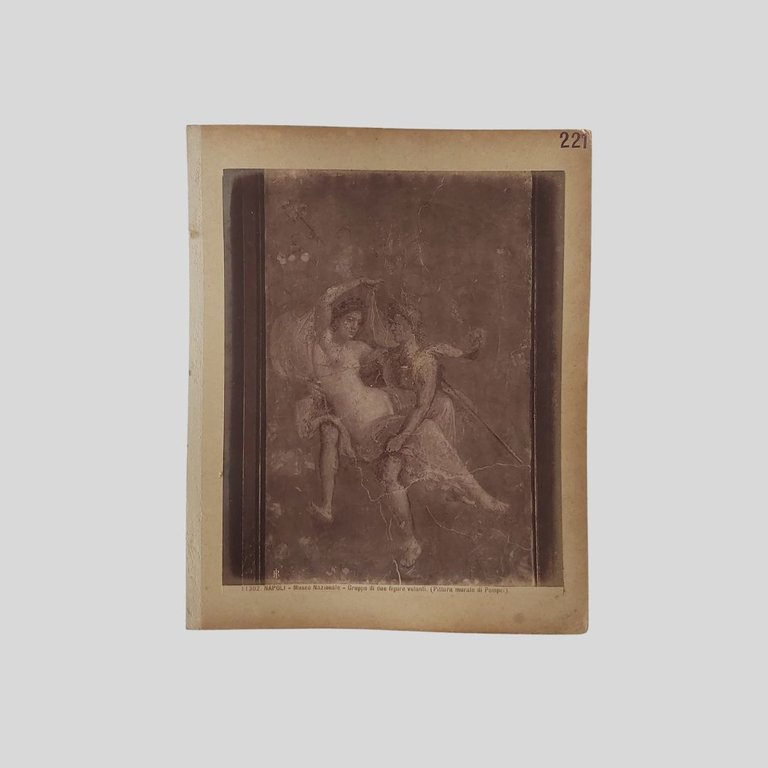 Danzatrici. Napoli Museo Nazionale. Edizioni Brogi. | Immagine Gallery 2