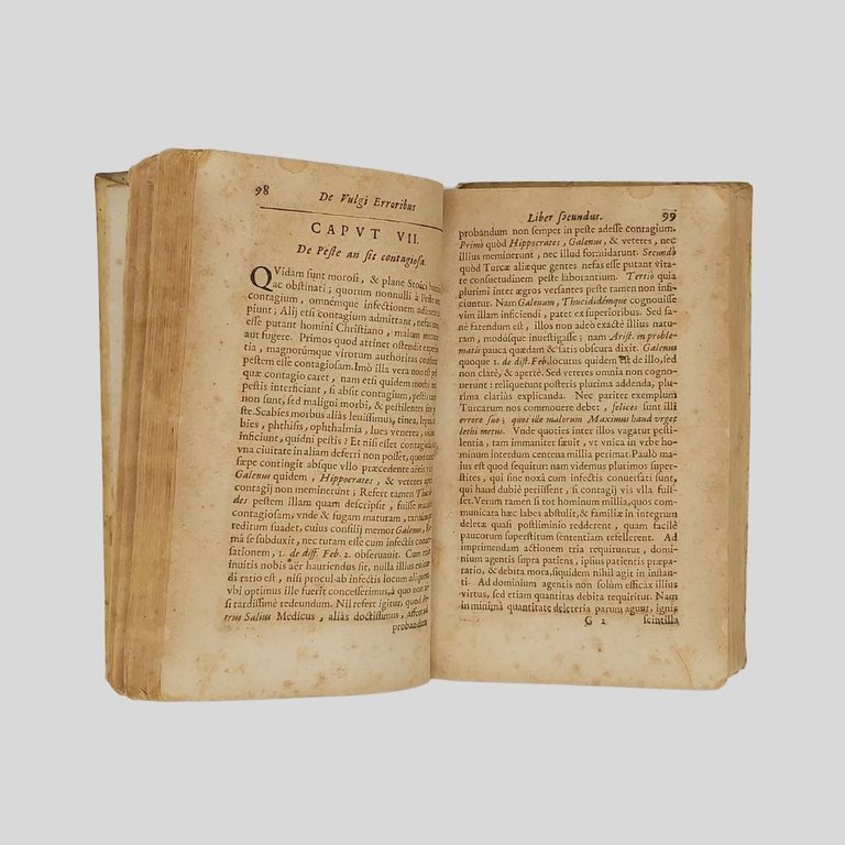 De vulgi erroribus in medicina. Libri 4. Ab auctore recensiti …
