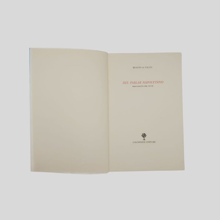 Del parlar napoletano. Manualetto per tutti. | Immagine Gallery 2