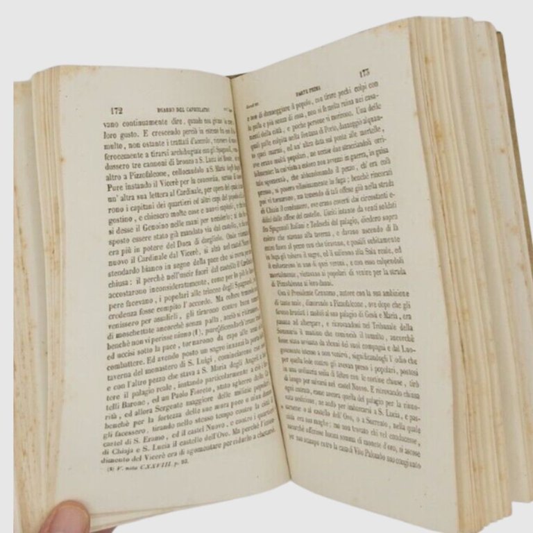Diario contenente la storia delle cose avvenute nel Reame di …