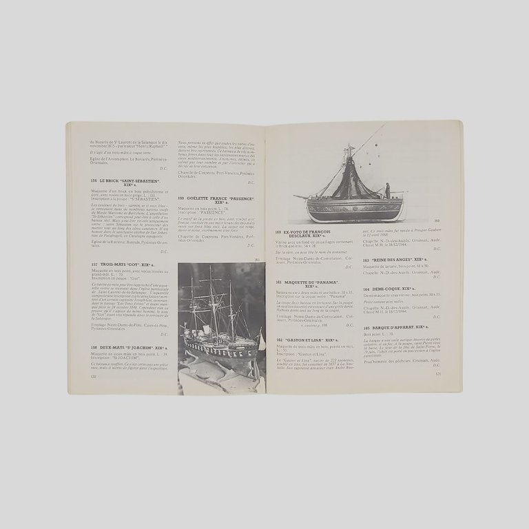 Ex-voto marins de méditerranée. Catalogue.