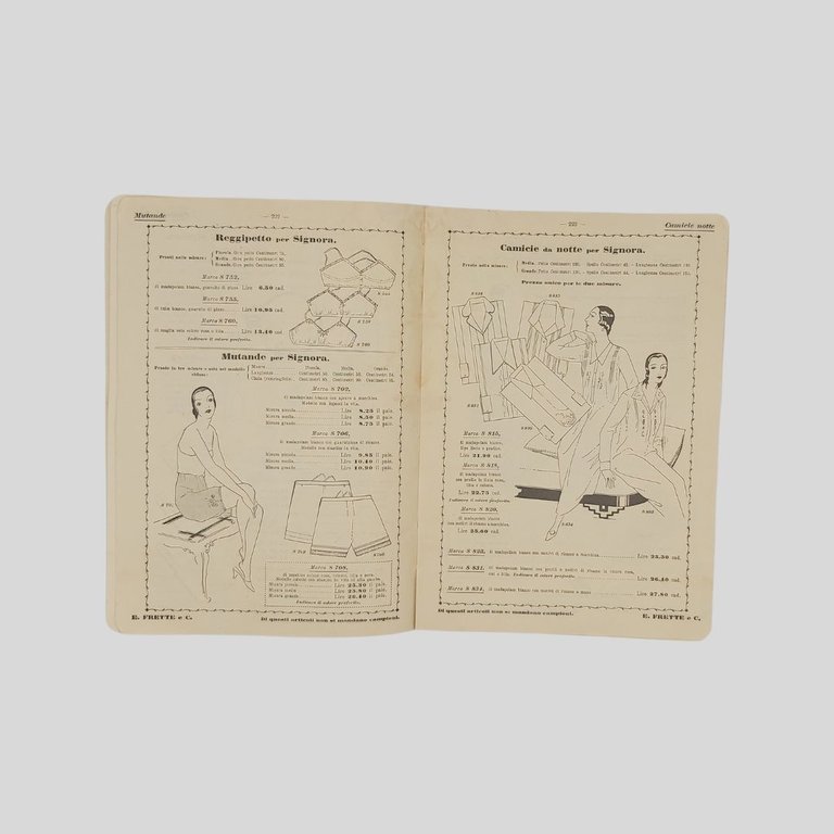 Fabbrica telerie E. Frette & C. Monza. Catalogo generale n. …
