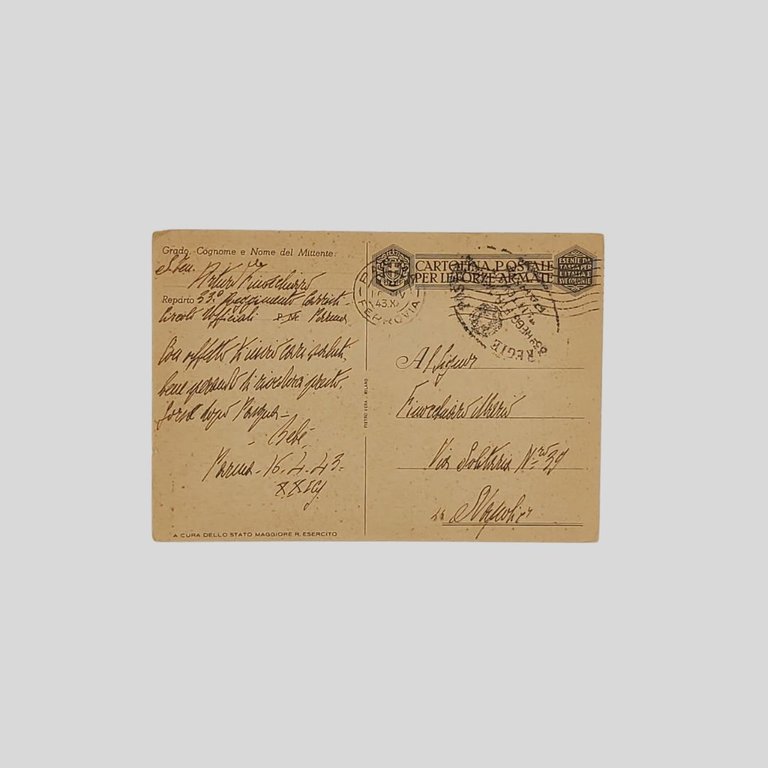 Fanti con mitragliatrice. Franchigia militare, Stato Maggiore R. Esercito.