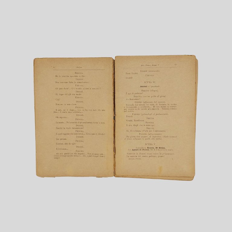 Fedora. Dramma in quattro atti. Trad. di V. Bersezio. | Immagine Gallery 4