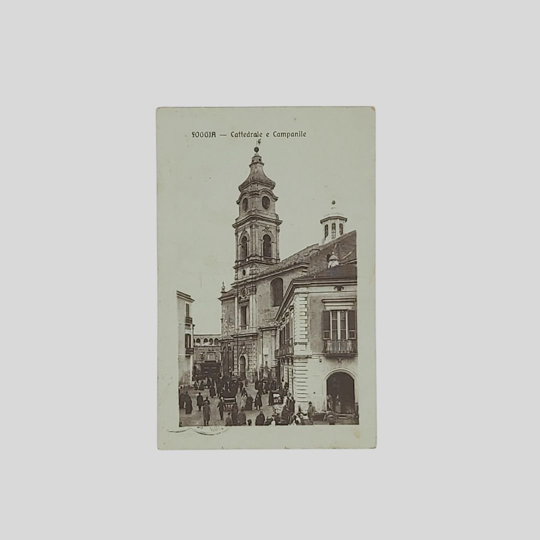 Foggia. Cattedrale e Campanile.
