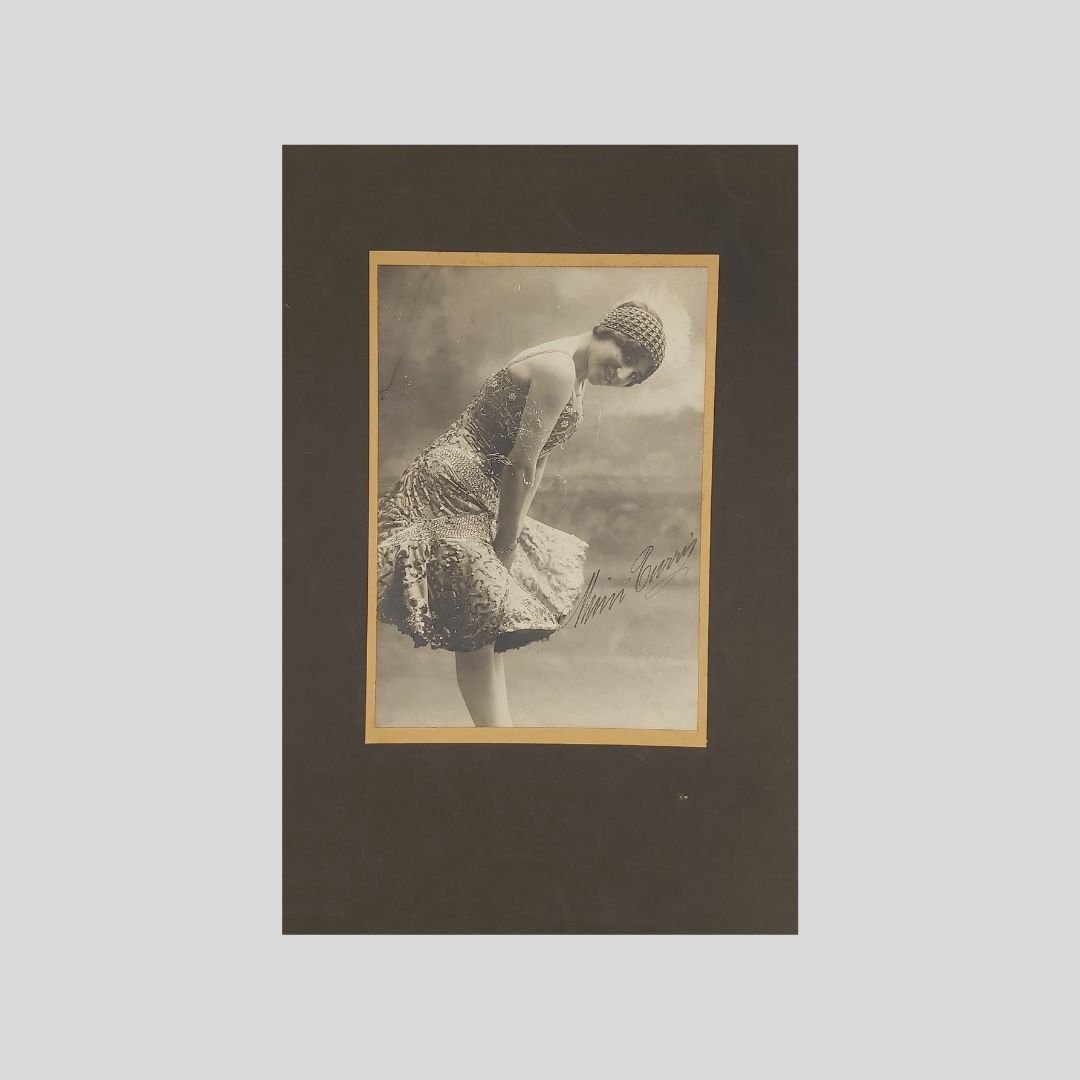 Fotografia con firma autografa 1911 ca.