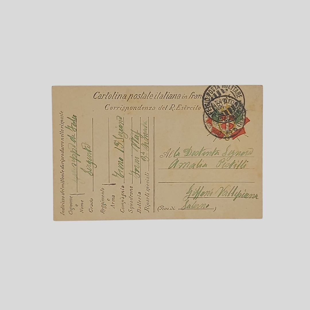 Franchiglia militare. Zona di Guerra.