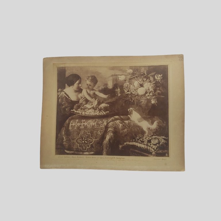 G. B. Caracciolo. Napoli Museo Nazionale. Edizioni Brogi. | Immagine Gallery 2