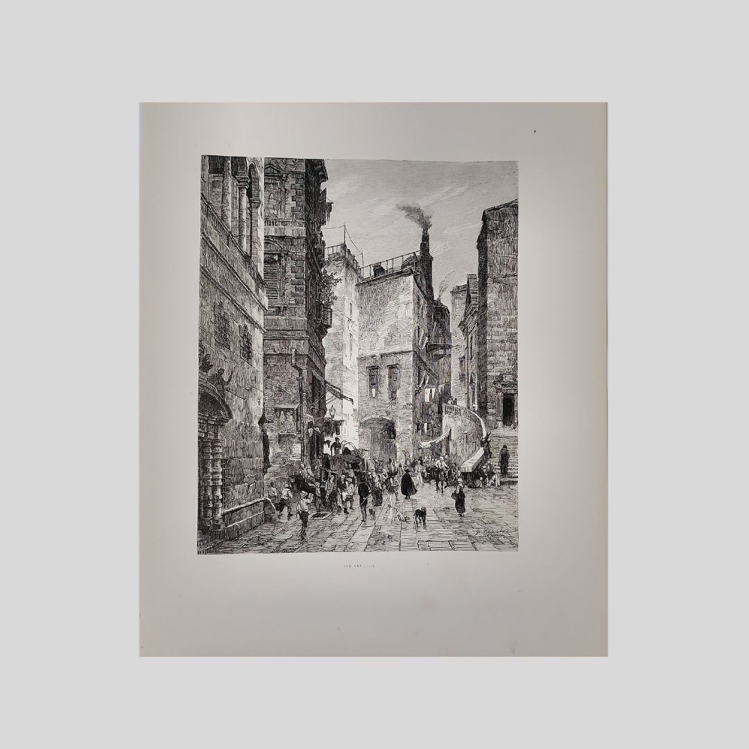 Genova. Rue San Luca. | Immagine principale